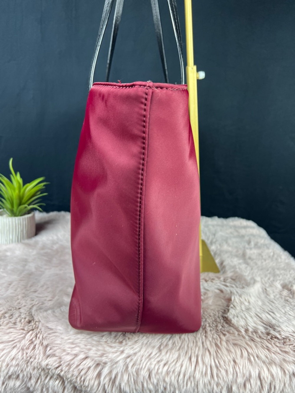 Kate Spade Blake Avenue Margareta Tote Merlot Burgundy EUC - Picture 4 of 13